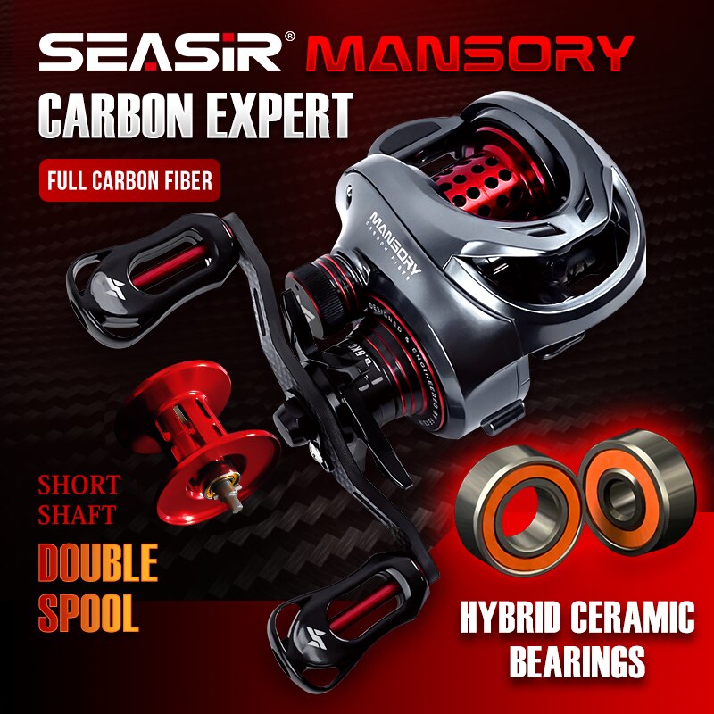Ice Fishing Reel - Рыболовная катушка Seasir Mansory Baitcasting 146
