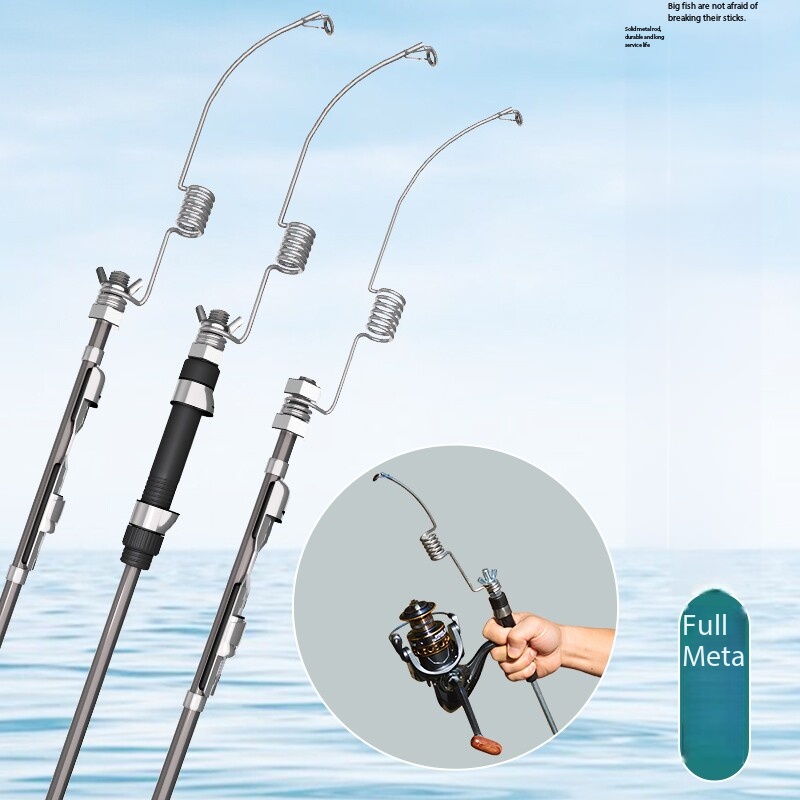 Пружинная удочка, миниатюрная  – обзор и цена Ice Fishing Reel